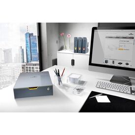 Durable VARICOLOR SAFE Lockable GDPR Desktop Storage Box Drawer