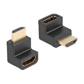 Delock / High Speed / HDMI right angle adapter / HDMI mal | 66458