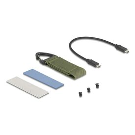 DeLOCK 42033 / SSD enclosure / 1 / M.2 / PCI Express / 40 Gbit/s