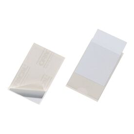 DURABLE POCKETFIX Selfadhesive label holder transparent 807919