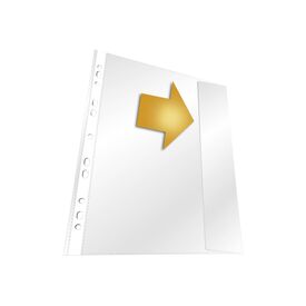 DURABLE Secure sheet protector for A4 transparent (pack 266419