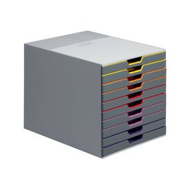 DURABLE VARICOLOR 10 Drawer cabinet 10 drawers for 761027