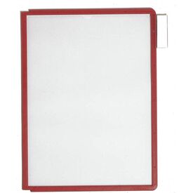 Durable SHERPA A4 Display Panel Frame Red Polypropylene 560603