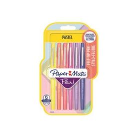 Paper Mate FLAIR Fibretip pen assorted pastel colours 2137276