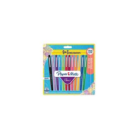 Paper Mate Flair Medium 12 colours Multicolour 0.7 mm 2048987