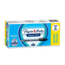 Paper Mate FlexGrip ultra Ballpoint pen black 1 mm S0190393