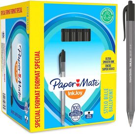 Paper Mate InkJoy 100 RT Ballpoint pen black 1 mm S0977430