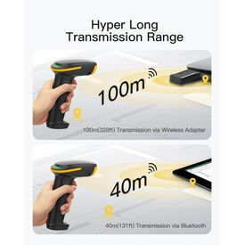 Inateck 2D Bluetooth Barcode Scanner BCST23_BLACK