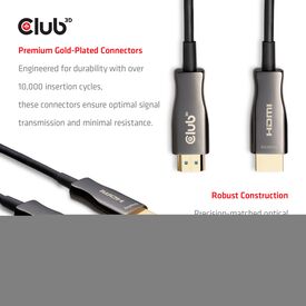 Club 3D / Ultra High Speed / HDMI cable / HDMI male to | CAC-1393