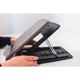 BakkerElkhuizen Ergo-Q 330 Circular, Laptop stand, Bla | BNEQ330C