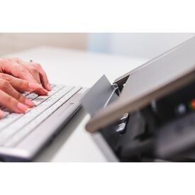BakkerElkhuizen Ergo-Q 330 Circular, Laptop stand, Bla | BNEQ330C