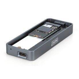 DIGITUS Storage enclosure 20 Gbps, external, aluminium DA71157