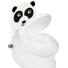 JAMARA My little toilet panda with flushing sound and toilet paper holder