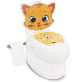 JAMARA My small Toilet Cat with flush sound and Toilet paper holder