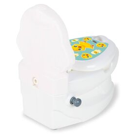JAMARA My small Toilet Chick with flush sound and Toilet paper holder
