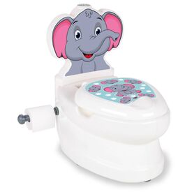 JAMARA My small Toilet Elephant with flush sound and Toiletn paper holder