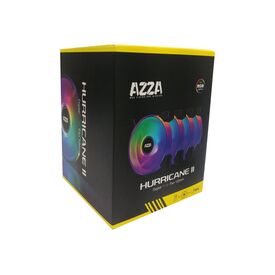 AZZA Hurricane II / Case fan / 120 mm (pack of | FNAZ-12DRGB2-241