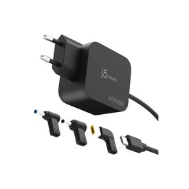 j5create JUP1565DCE3AEN Power adapter GaN, JUP1565DCE3AEN