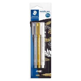 STAEDTLER 8323-S BK3 Design Journey Metallic Pens 8323S BK3