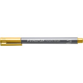 STAEDTLER Design Journey Metallic Brush Pen, 1-6mm Line Width