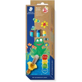 STAEDTLER Noris Junior 989 40 Children's Brush Set, 98940SBK3