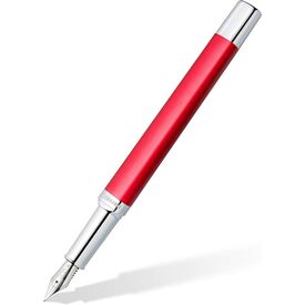 STAEDTLER Triplus 474 F Fountain Pen Roaring Red Premium