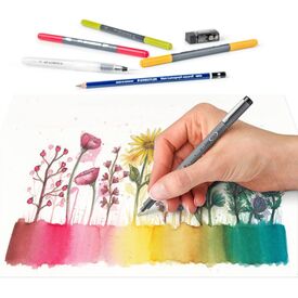 Staedtler Design Journey Floral Watercolour Set  61 30011