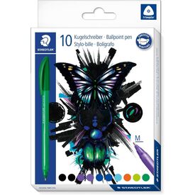 Staedtler Triangular Stick Ballpoint Pen 4320MC10E1