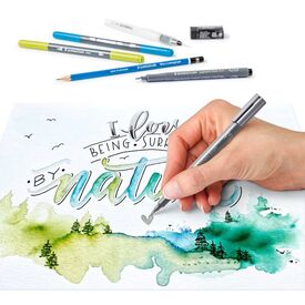 Staedtler  Design Journey Hand Lettering and Watercolour Se