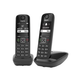 Gigaset AS690 Duo Cordless phone with caller L36852H2816C101