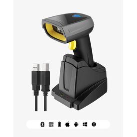 Inateck BCST-52 1D 2D barcode scannerBCST52_BLACK