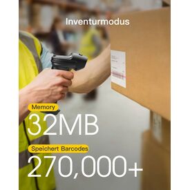 Inateck P7 1D barcode scanner P7_DARK GRAY