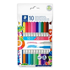 STAEDTLER 3280 Double-ended twin colour pen 3280 C10