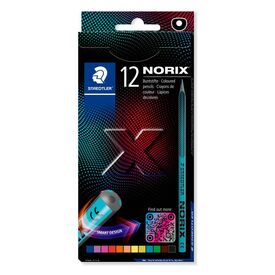STAEDTLER Buntstifte NORIX 12 St. 100% 186 C12