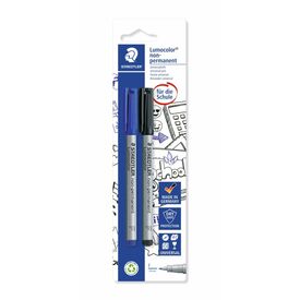 STAEDTLER Folienstift Lumocolor F nonperm 2St 316 ASBK2D