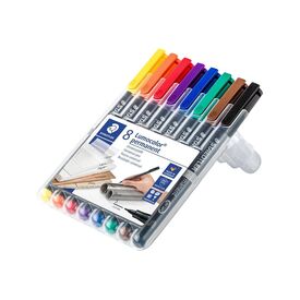 STAEDTLER Lumocolor 313 Marker permanent for overhead 313 WP8