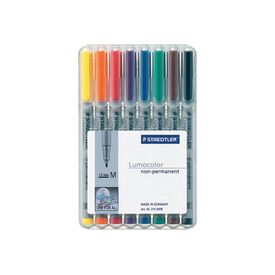 STAEDTLER Lumocolor 315 Marker nonpermanent assorted 315 WP8