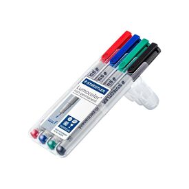 STAEDTLER Lumocolor 316 Marker nonpermanent black, 316 WP4