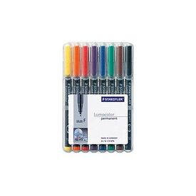 STAEDTLER Lumocolor 318 Fibretip pen permanent for 318 WP8