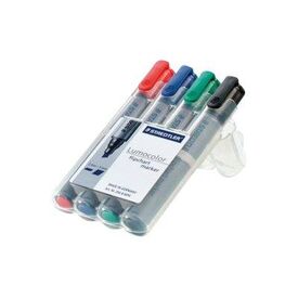 STAEDTLER Lumocolor Marker for flip chart black, red, 356 B WP4