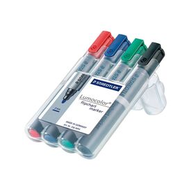 STAEDTLER Lumocolor Marker for flip chart black, red, 356 WP4