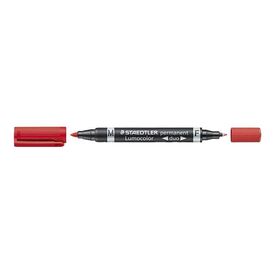 STAEDTLER Lumocolor duo Twintip marker permanent 348 WP4