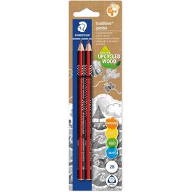 STAEDTLER jumbo 1285 Learning to Write Pencil, 12850 BK2