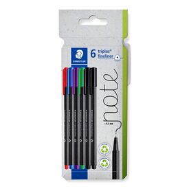 STAEDTLER triplus fineliner 334 Triangular fineliner  334 C6