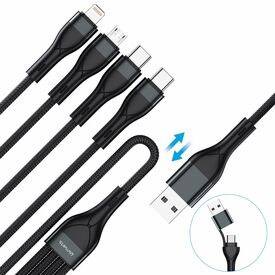 4smarts 541023 / 1.2 m / USB A/USB C / USB C/Mi | 201246800190000