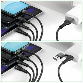 4smarts 541023 / 1.2 m / USB A/USB C / USB C/Mi | 201246800190000