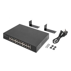 Digitus 24-port Gigabit switch, 19-inch, unmanaged,  | DN-80113-2