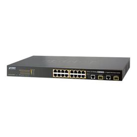 PLANET FGSW-1816HPS / Switch / Managed / 16 x 10/100 + 2 x combo