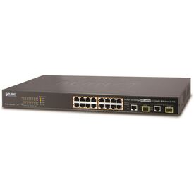 PLANET FGSW-1816HPS / Switch / Managed / 16 x 10/100 + 2 x combo