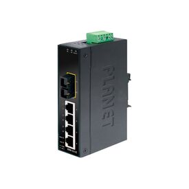 PLANET ISW-511T / Switch / 4 x 10/100 + 1 x 100Base-FX / DIN rail